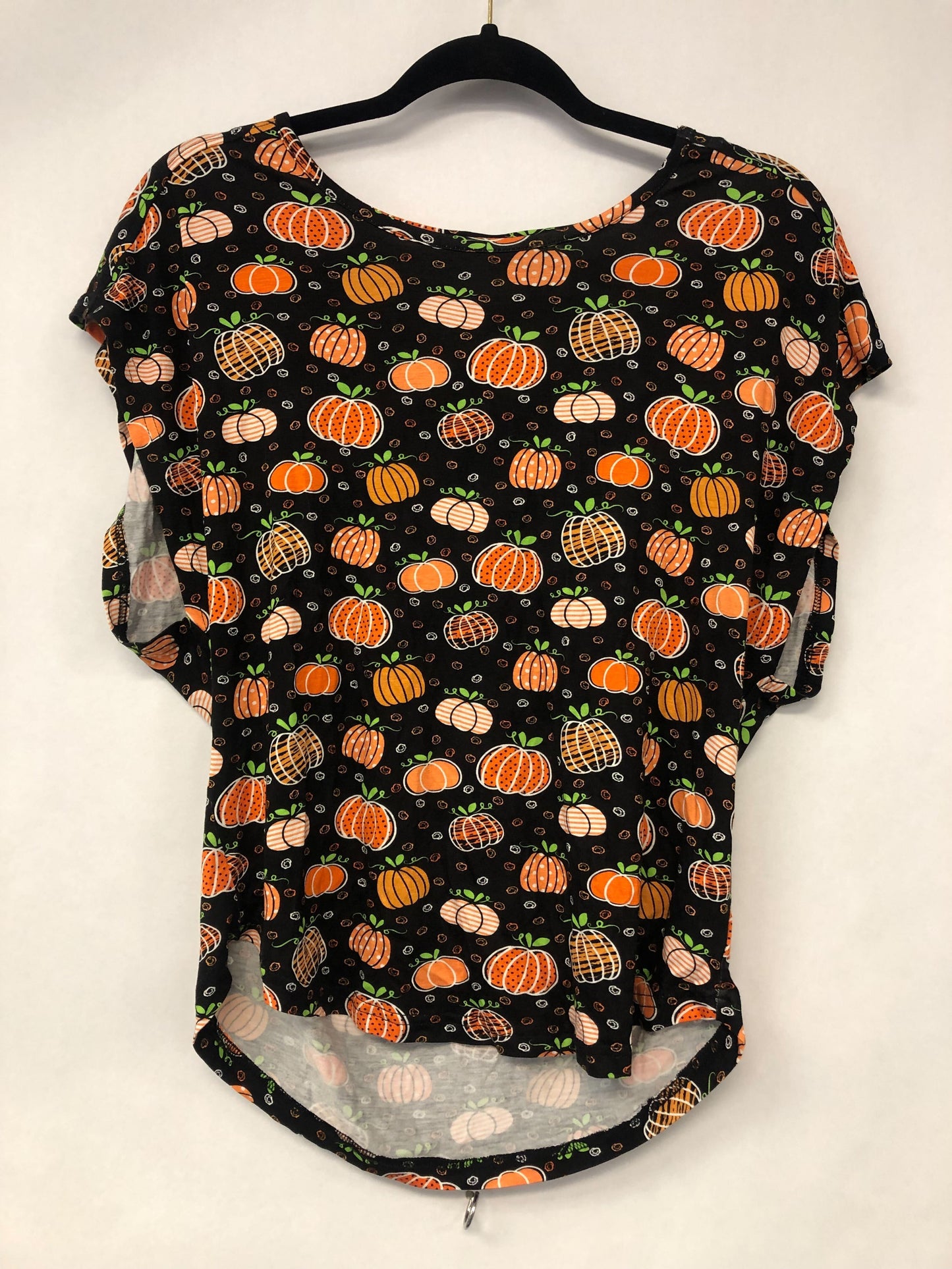 Outlet 6202 - Latched Mama Pumpkin Side Access Nursing Tee - Pumpkins - Extra Extra Small