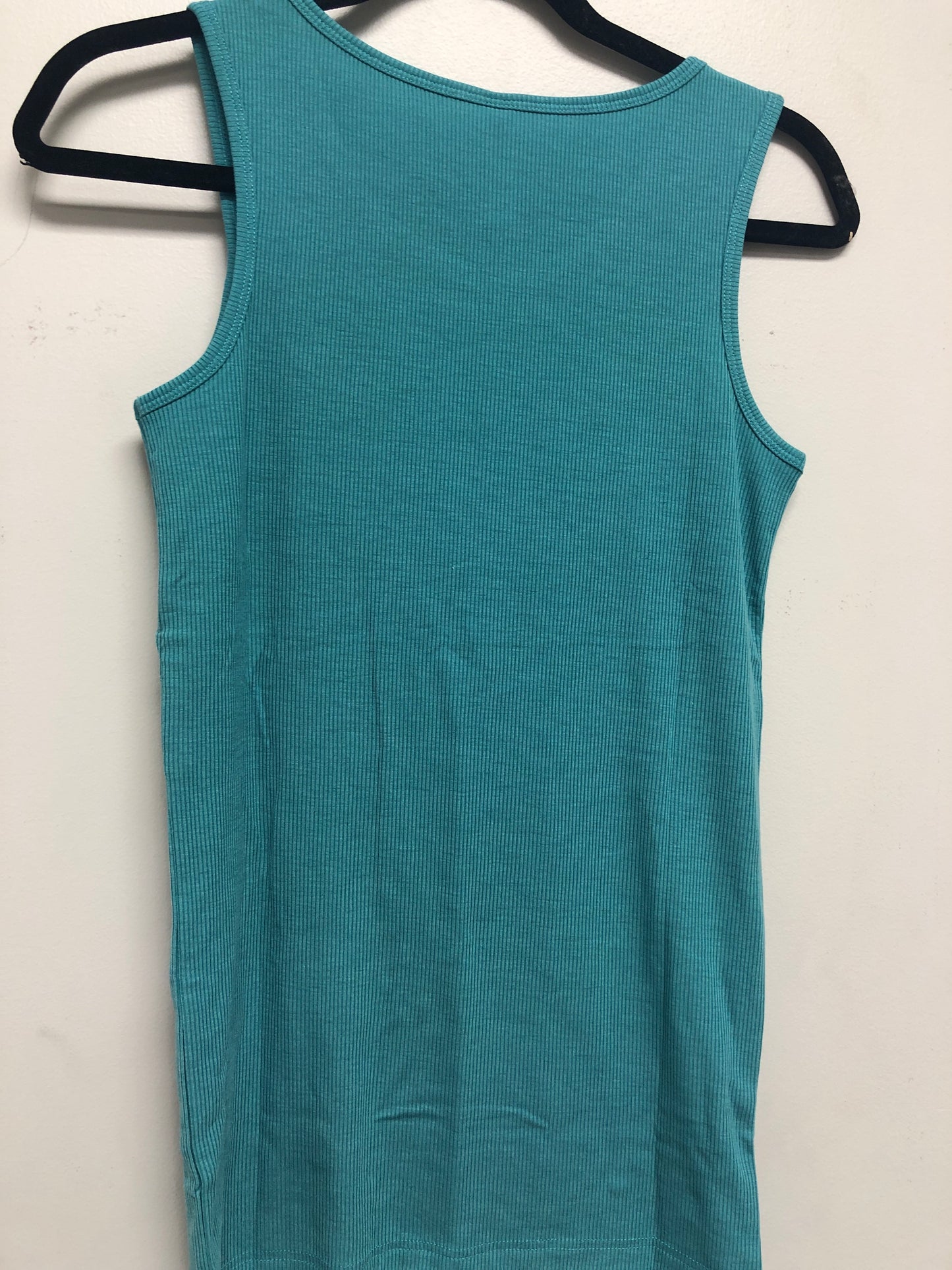 Outlet 6379 - Latched Mama Customized Mama with Kids Ribbed Nursing Tank - Teal - Extra Small