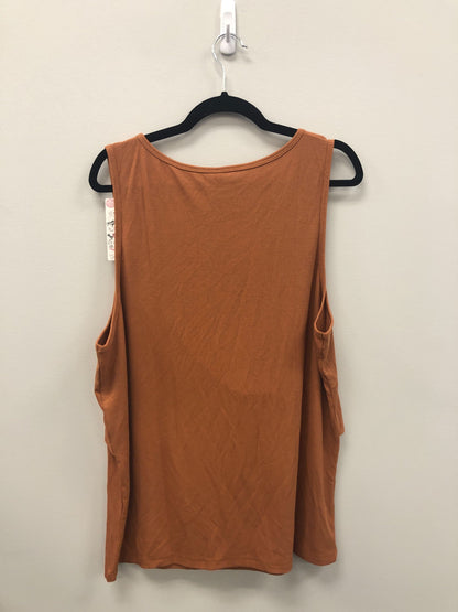 Outlet 5580 - Latched Mama Love Ribbed Nursing Tank - Copper - 2X