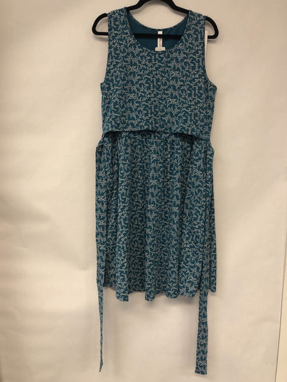 Outlet 6103 - Latched Mama Sunkissed Nursing Sundress - Dainty Teal - Extra Large