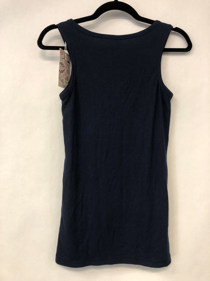 Outlet 6159 - Latched Mama Love Ribbed Nursing Tank - Navy - Extra Extra Small