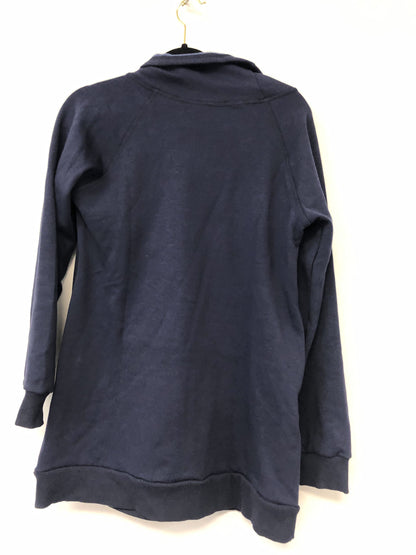 Outlet 6272 - Latched Mama Harbor Snap Nursing Pullover - Navy - Large