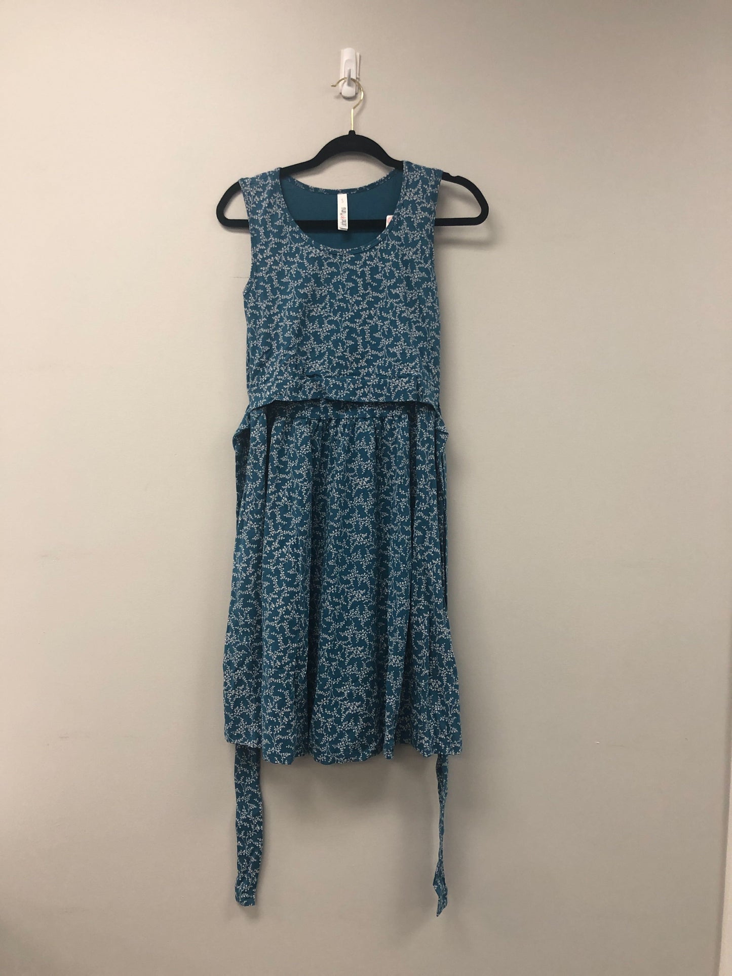 Outlet 5974 - Latched Mama Sunkissed Nursing Sundress - Dainty Teal - Small