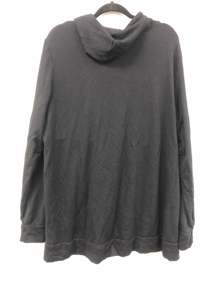 Outlet 5801 - Latched Mama Cloud Nursing Hoodie - Black - 3X