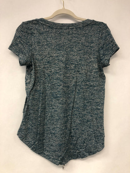 Outlet 6173 - V-Neck Boyfriend Nursing Tee - Pacific Teal - Extra Extra Small