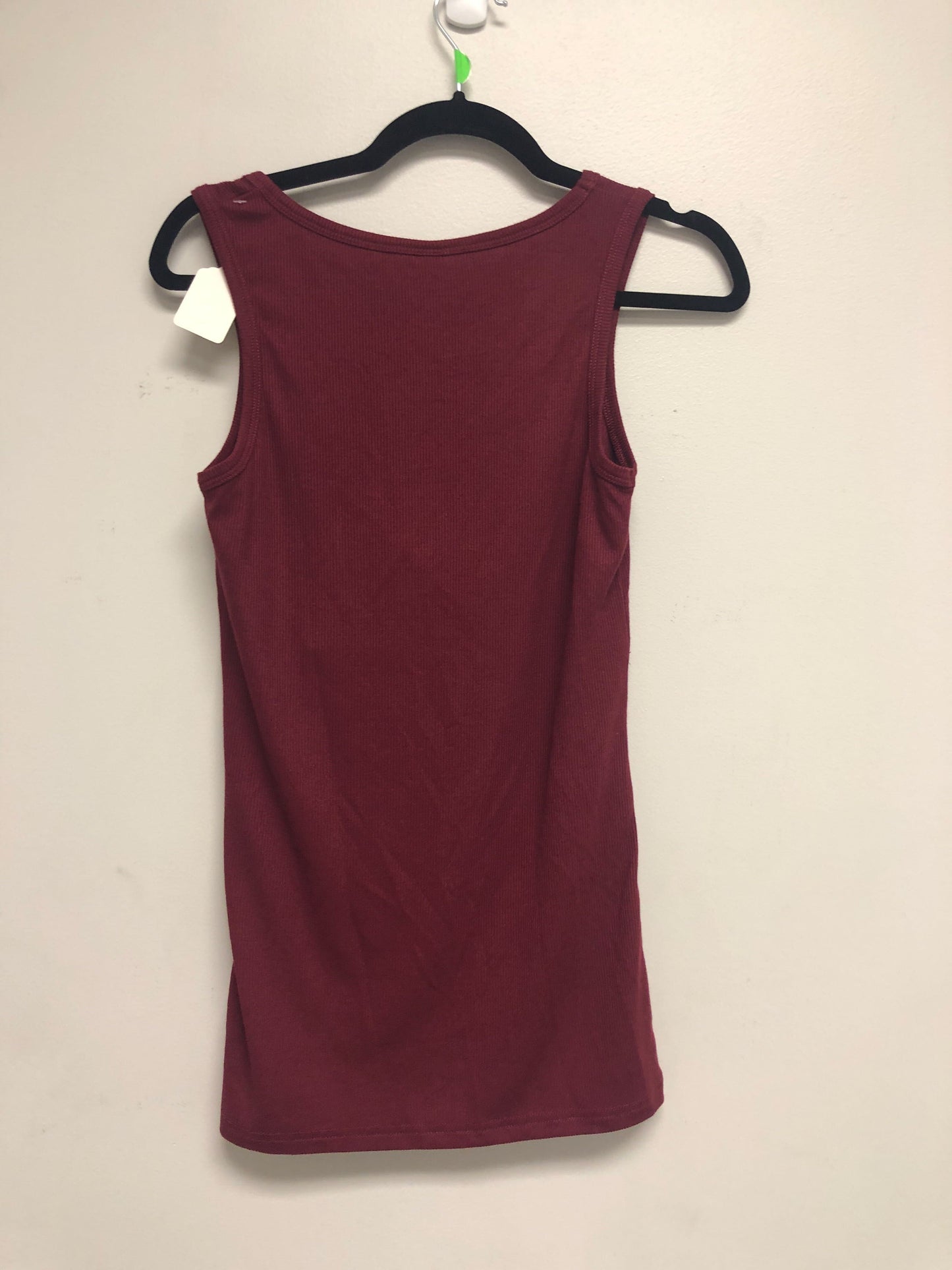 Outlet 6319 - Latched Mama Ribbed Nursing Tank - Wine - Extra Small