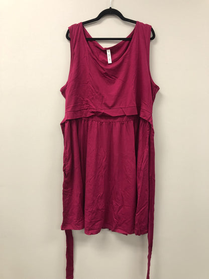 Outlet 5956 - Latched Mama Sunkissed Nursing Sundress - Magenta - 4X