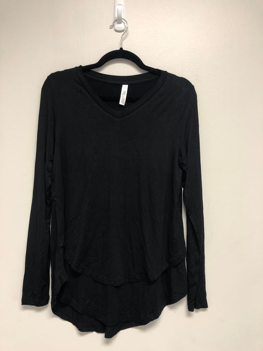 Outlet 6418 - Latched Mama Long Sleeve V-Neck Tee - Black - Small