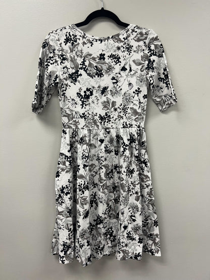 Outlet 5692 - Latched Mama Simple Cotton Nursing Dress - Icicle - Extra Small
