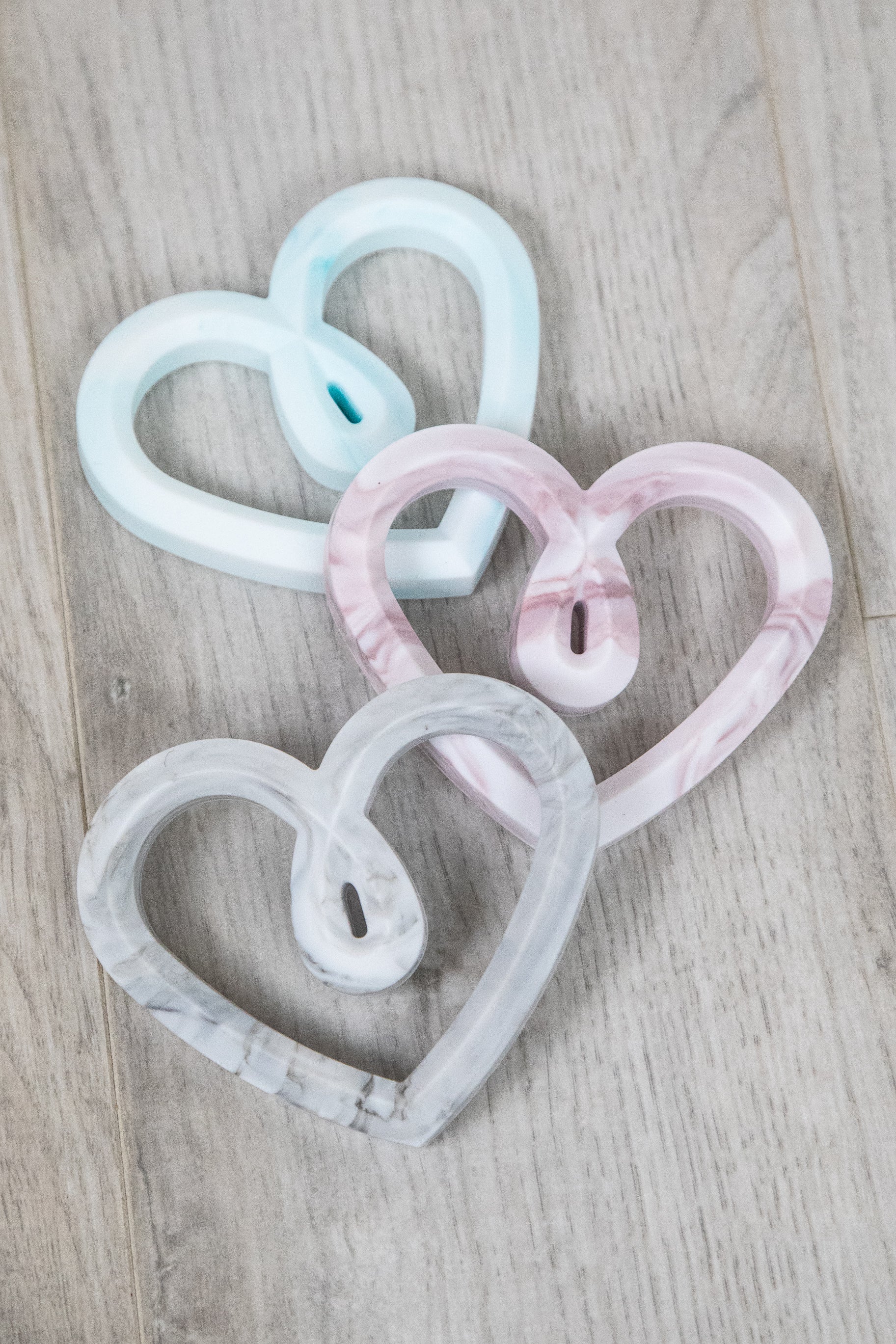 Heart sales shaped teether