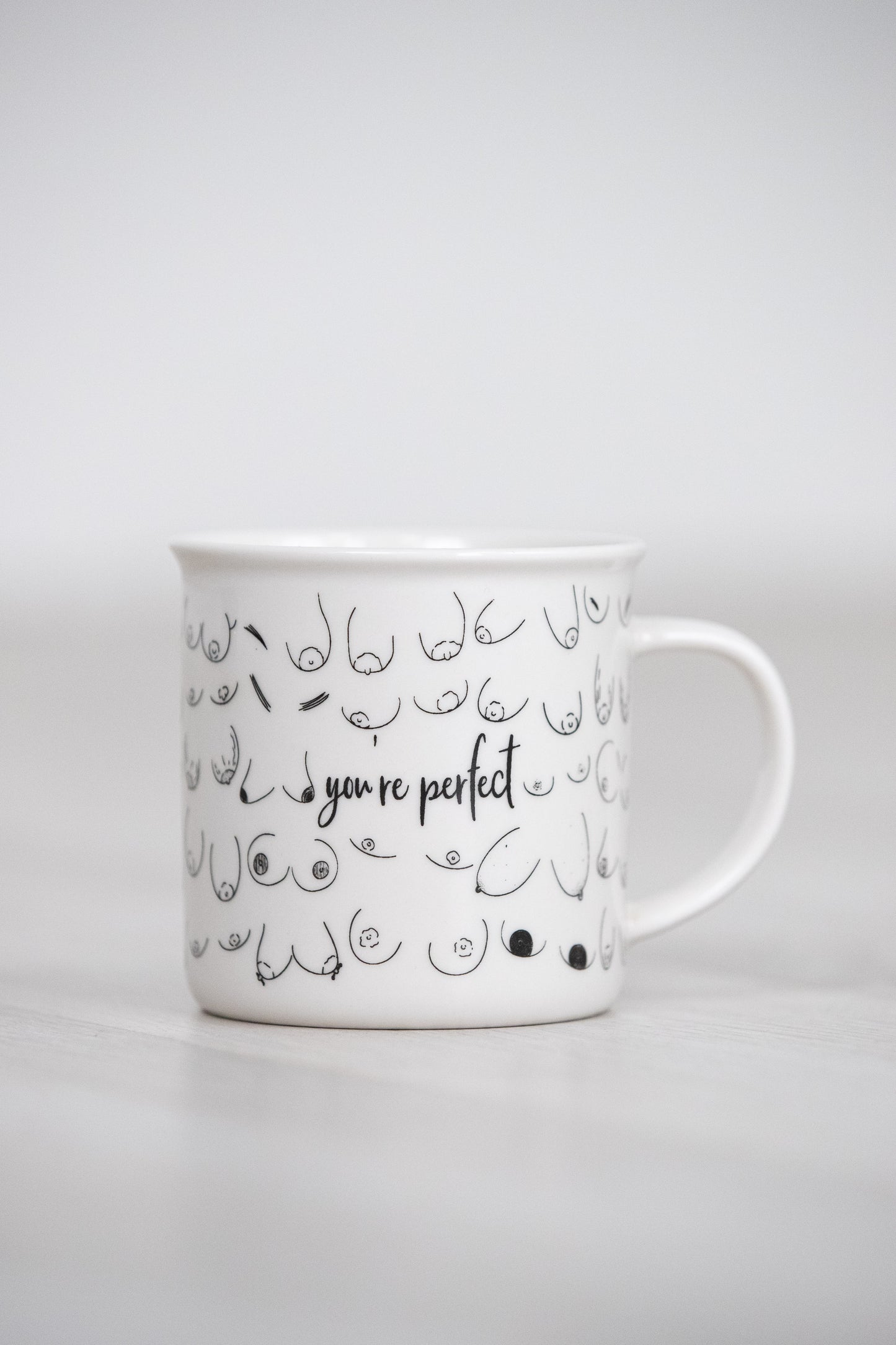 Latched Mama Boob Mug