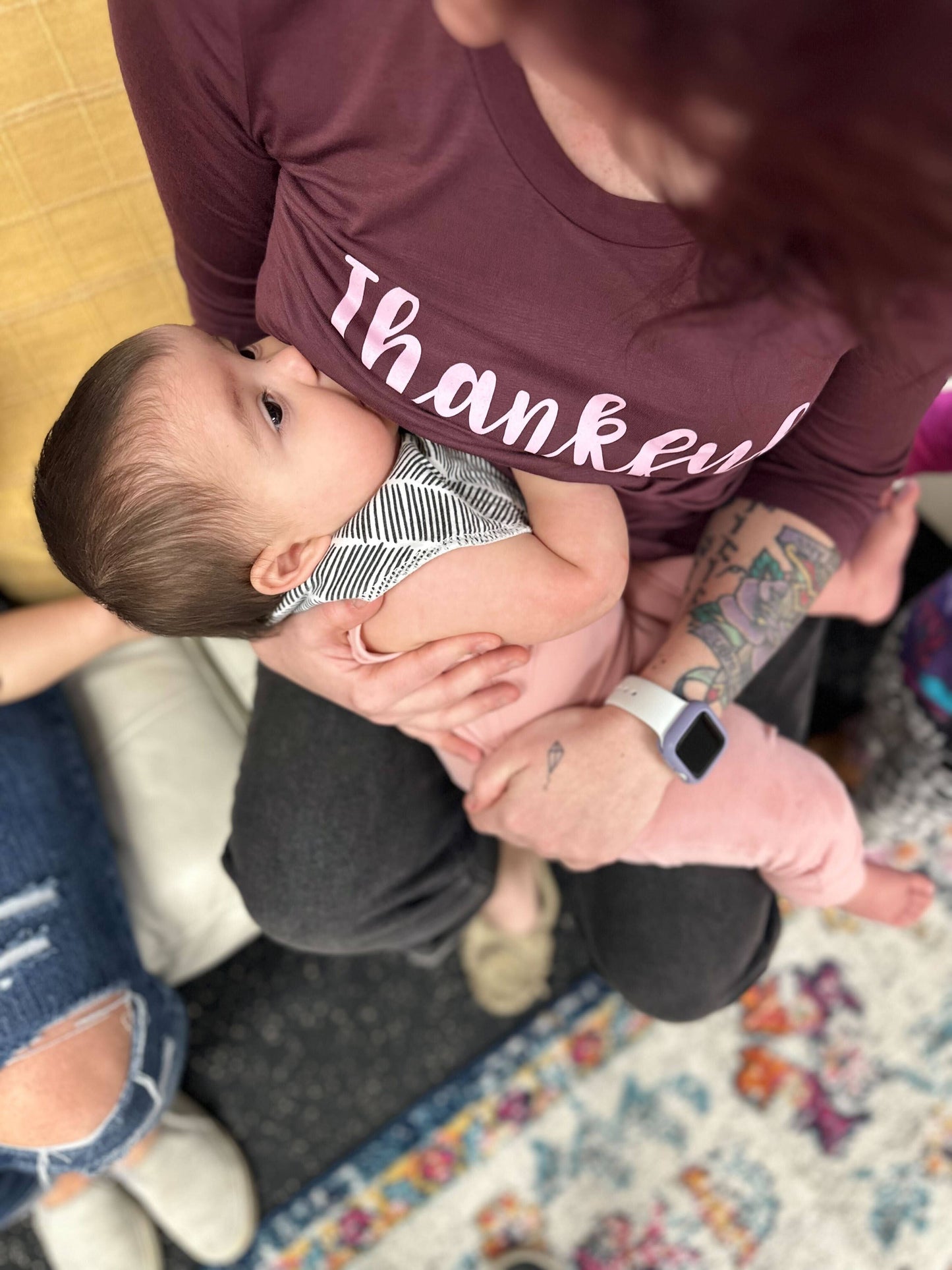 Latched Mama Thankful Nursing Top - Last Chance