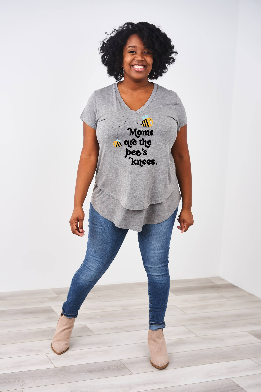 Latched Mama Moms Are The Bee's Knees Nursing Tee