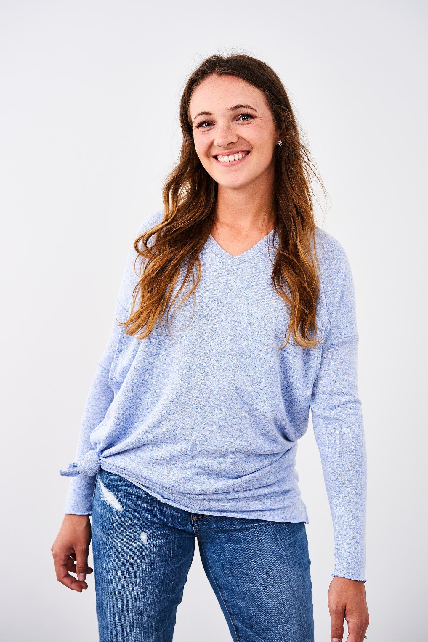 Latched Mama Relaxed Sweater Nursing Tunic - Final Sale