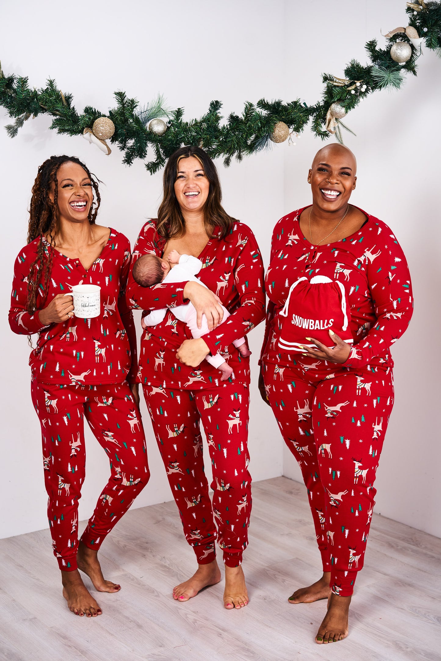 Latched Mama Holiday Jogger Set - Final Sale