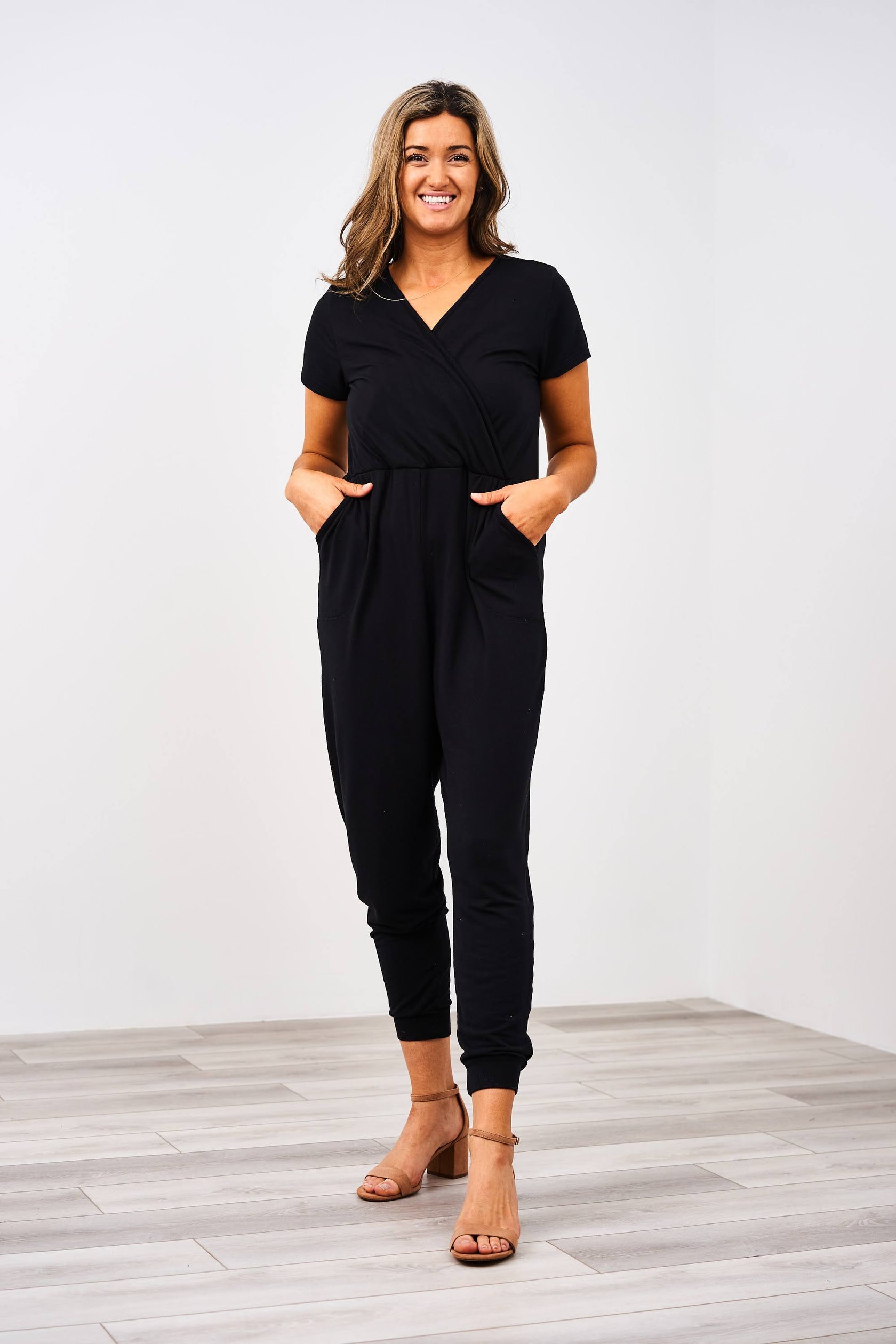 Sassy in a Snap Maternity and Nursing Jumpsuit
