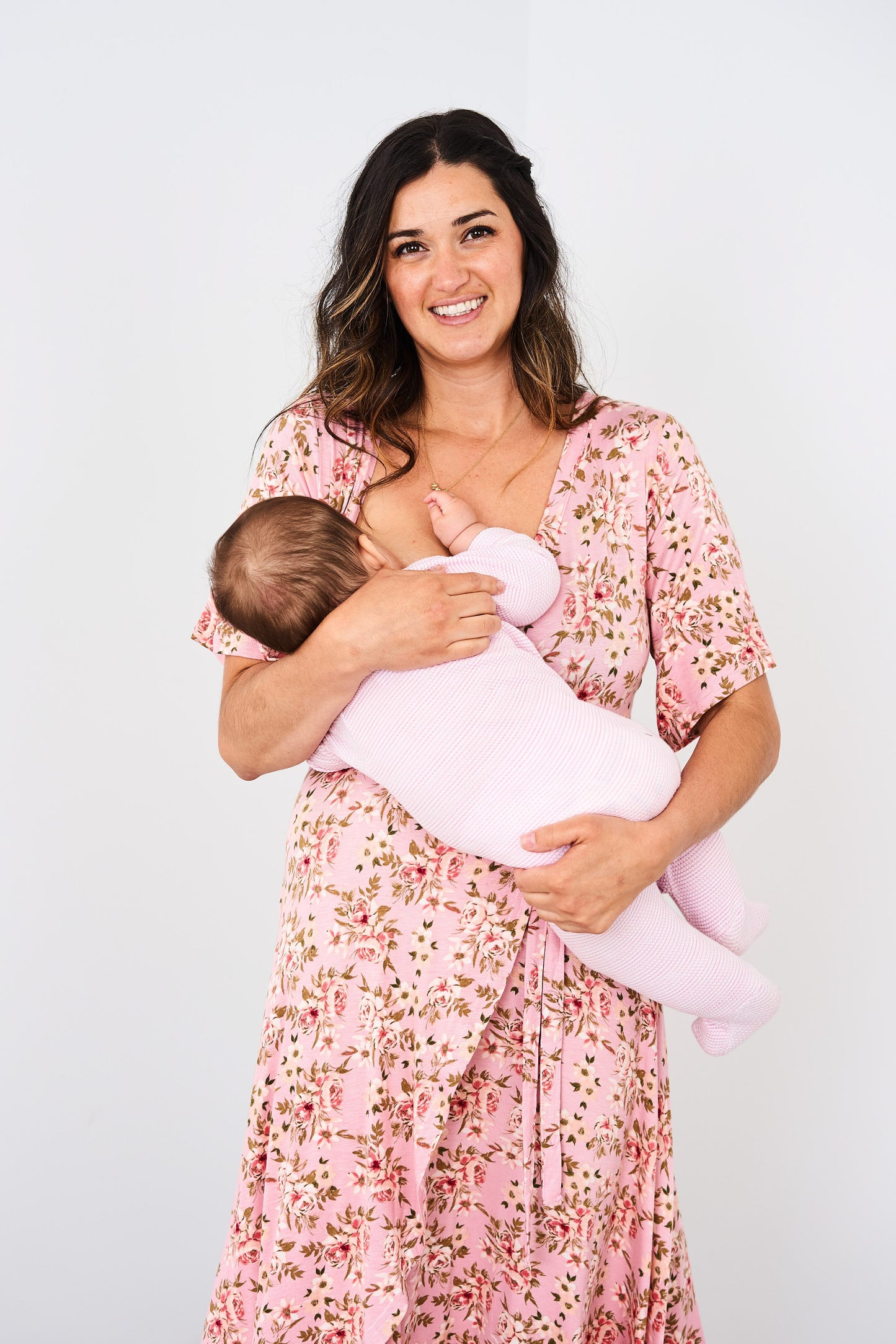 Latched Mama Labor & Postpartum Wrap Dress