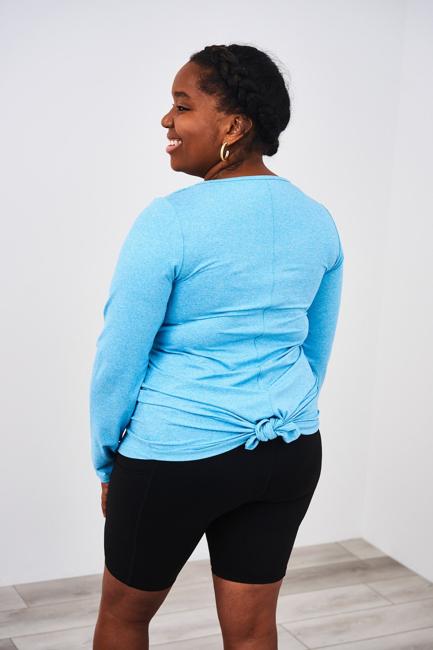 Latched Mama Long Sleeve Performance Nursing Tee - Last Chance