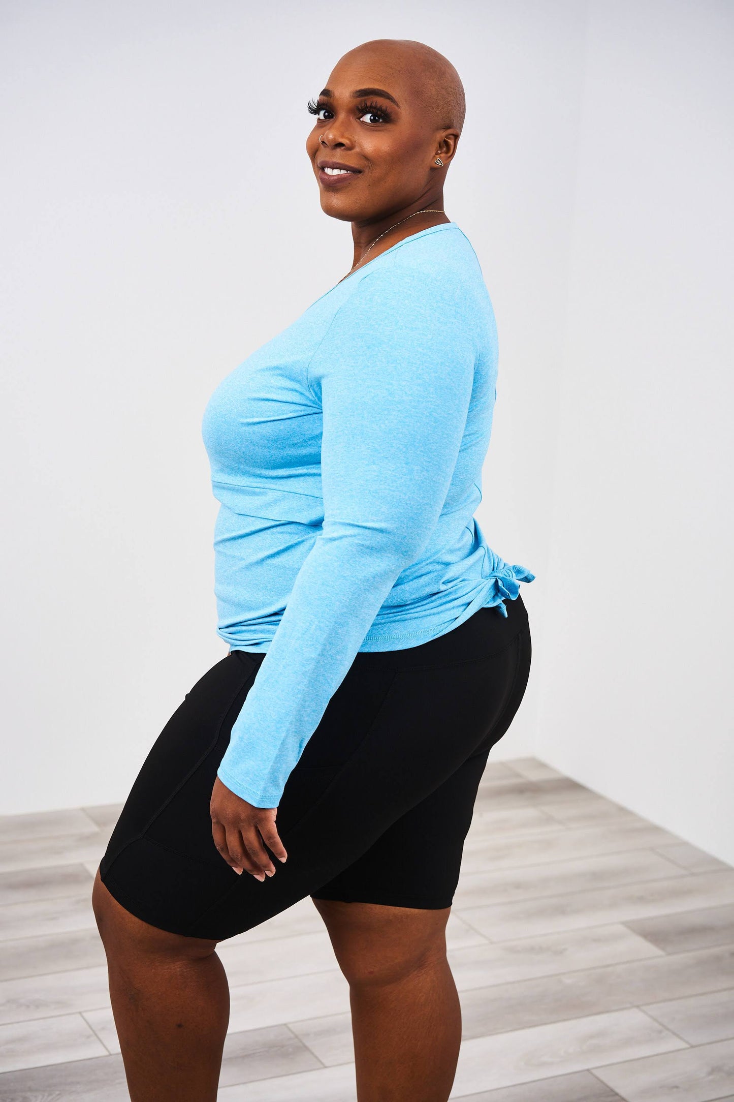 Latched Mama Long Sleeve Performance Nursing Tee - Last Chance