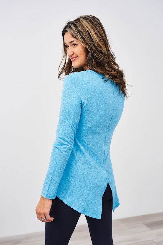 Latched Mama Long Sleeve Performance Nursing Tee - Last Chance