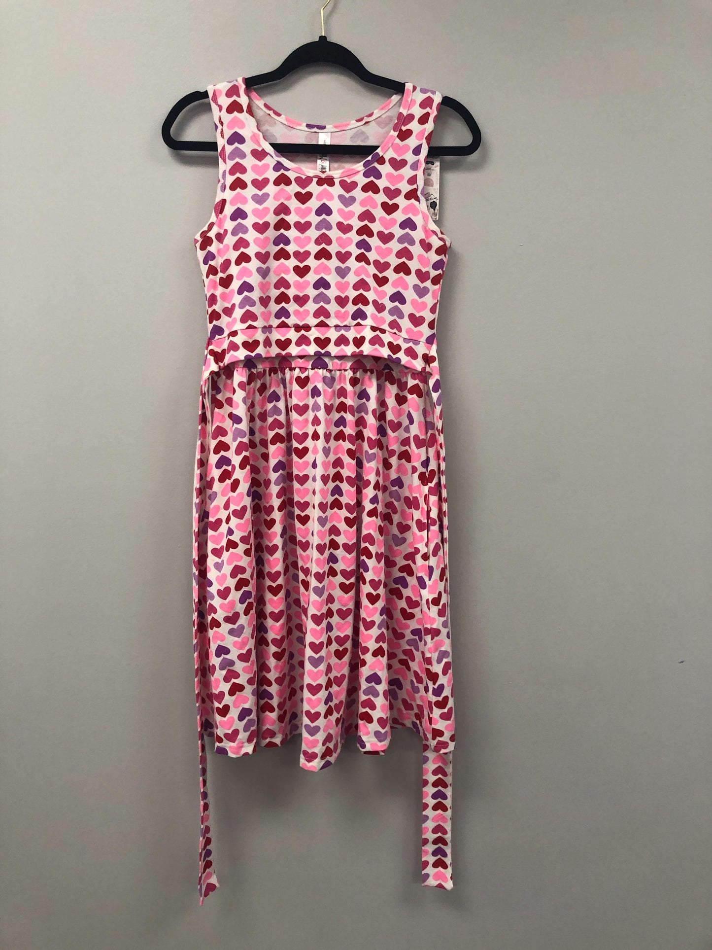 Outlet 5637 - Latched Mama Sunkissed Nursing Sundress - Hearts - Extra Small