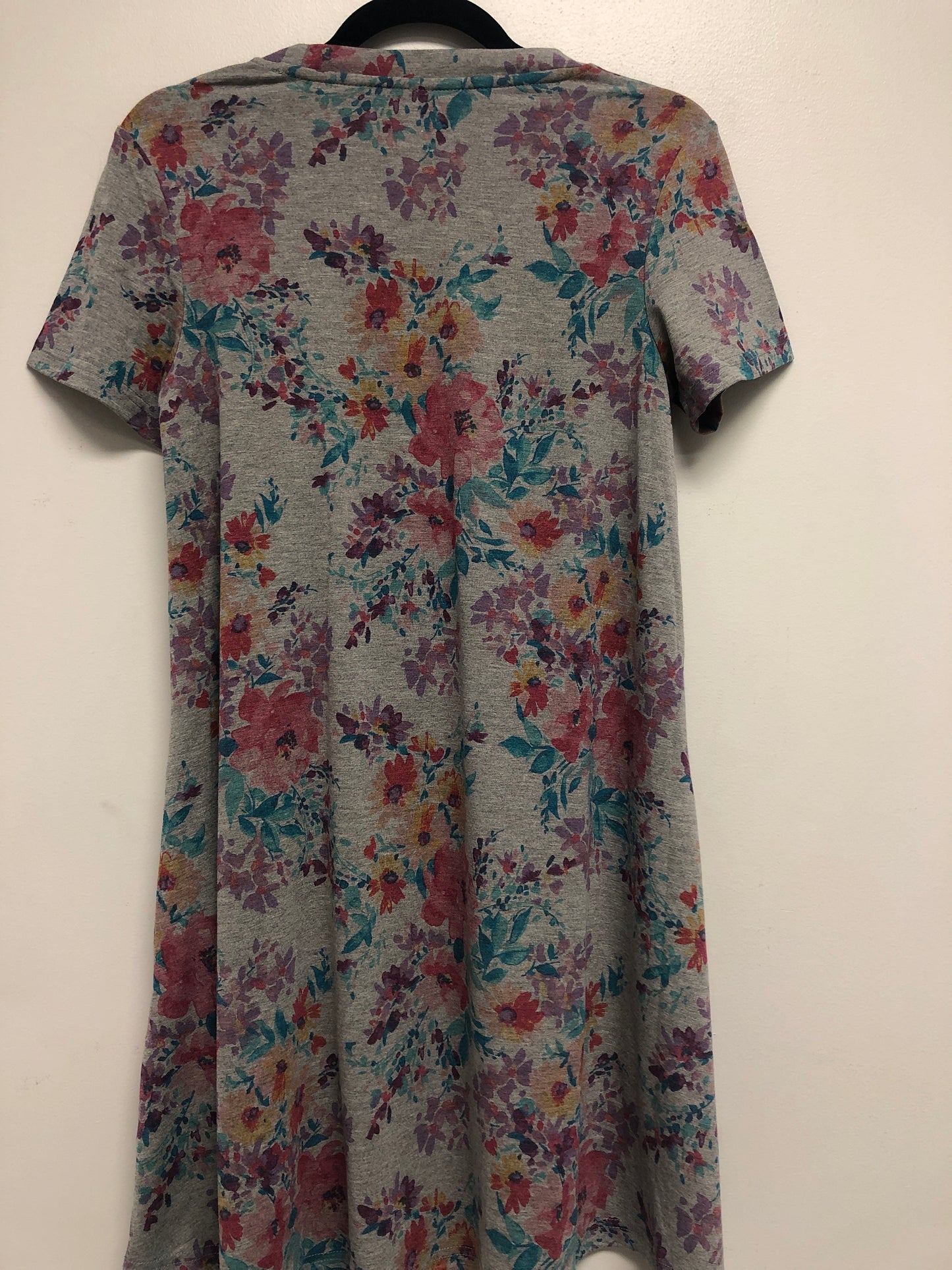 Outlet 6359 - Latched Mama Short Sleeve Swing Nursing Dress - Fresco Garden - Small