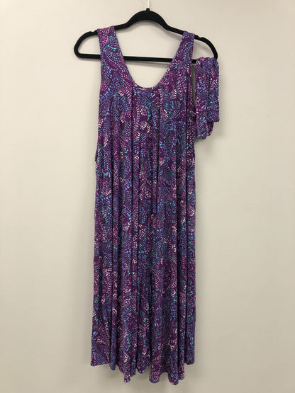 Outlet 5619 - Latched Mama Nursing Romper - Violet Celebration - Standard
