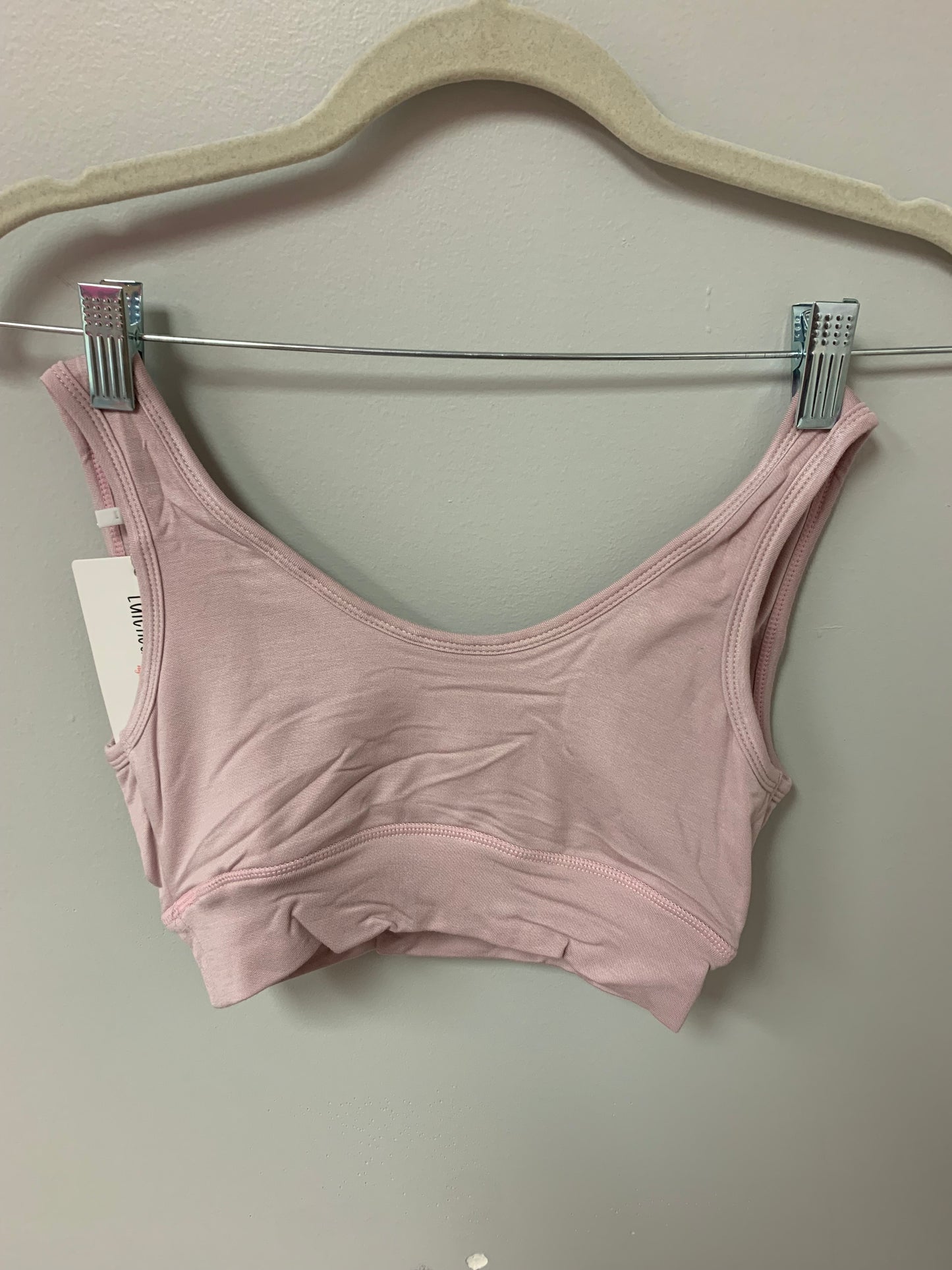 Outlet 5479 - Latched Mama Scoop Back Nursing Bra - Pink - Extra Small