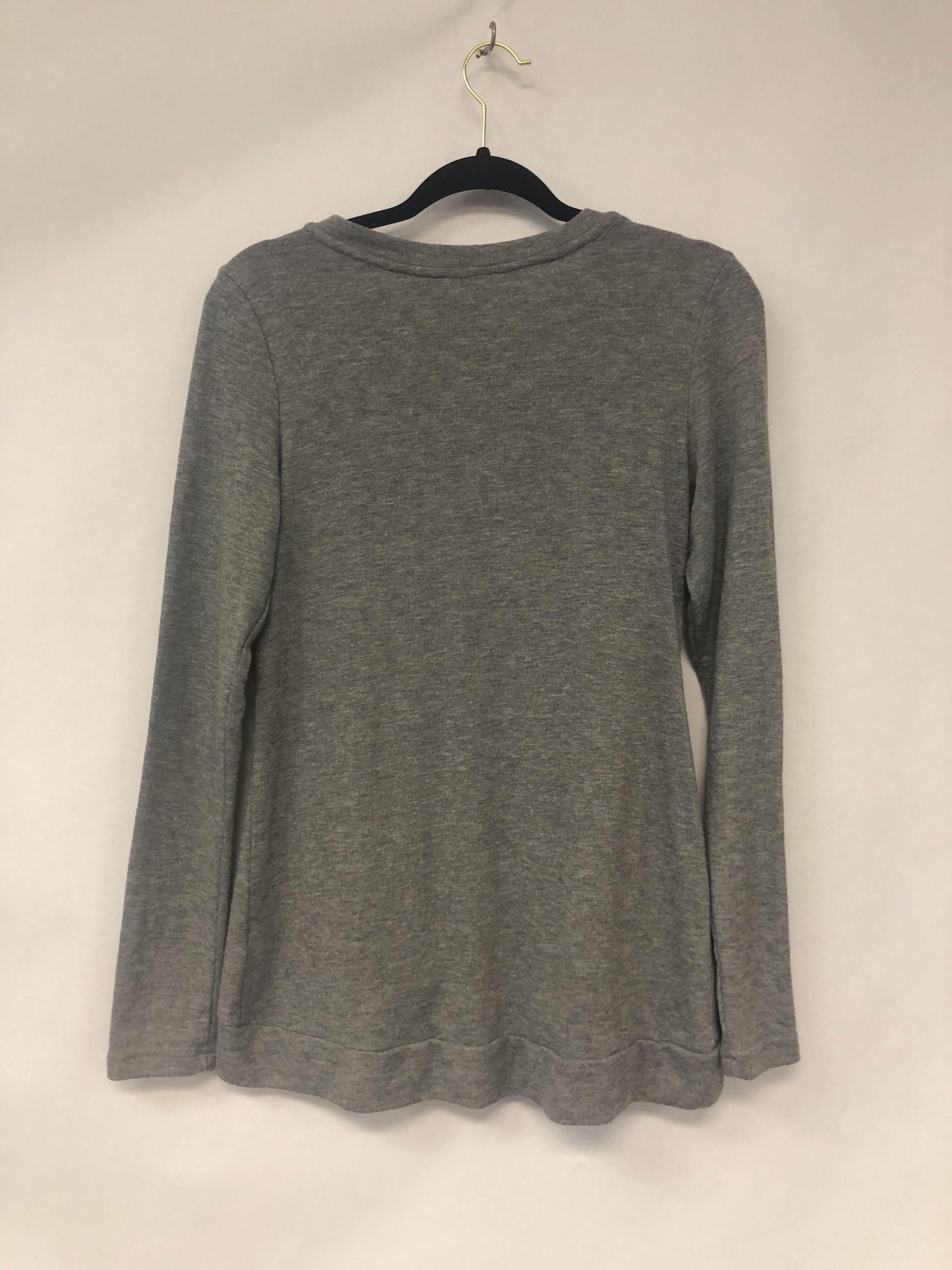 Outlet 6220 - Latched Mama Everyday Nursing Sweater - Heathered Grey - Medium