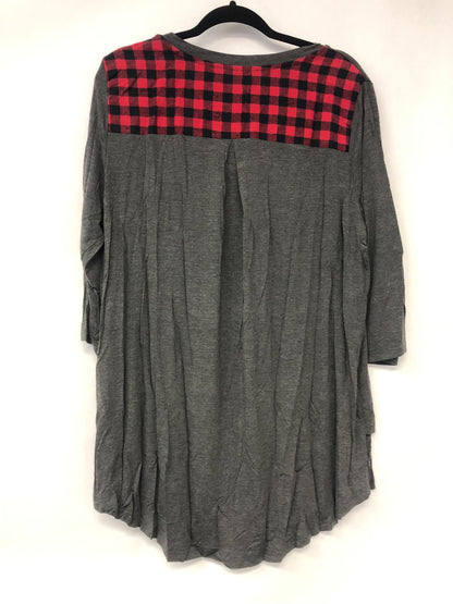 Outlet 6142 - Latched Mama Mama Bear Nursing Top - Mama Bear - 1X