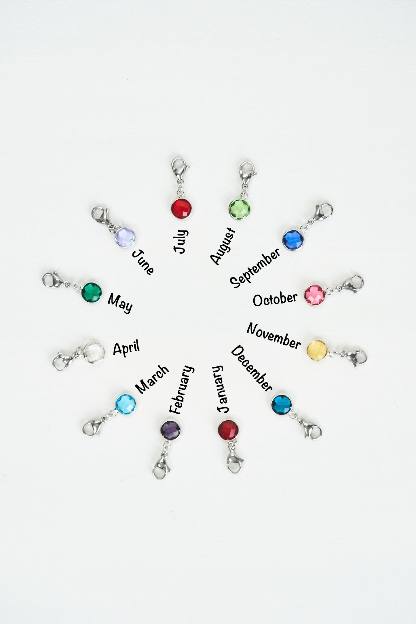 Latched Mama Birthstone Charm